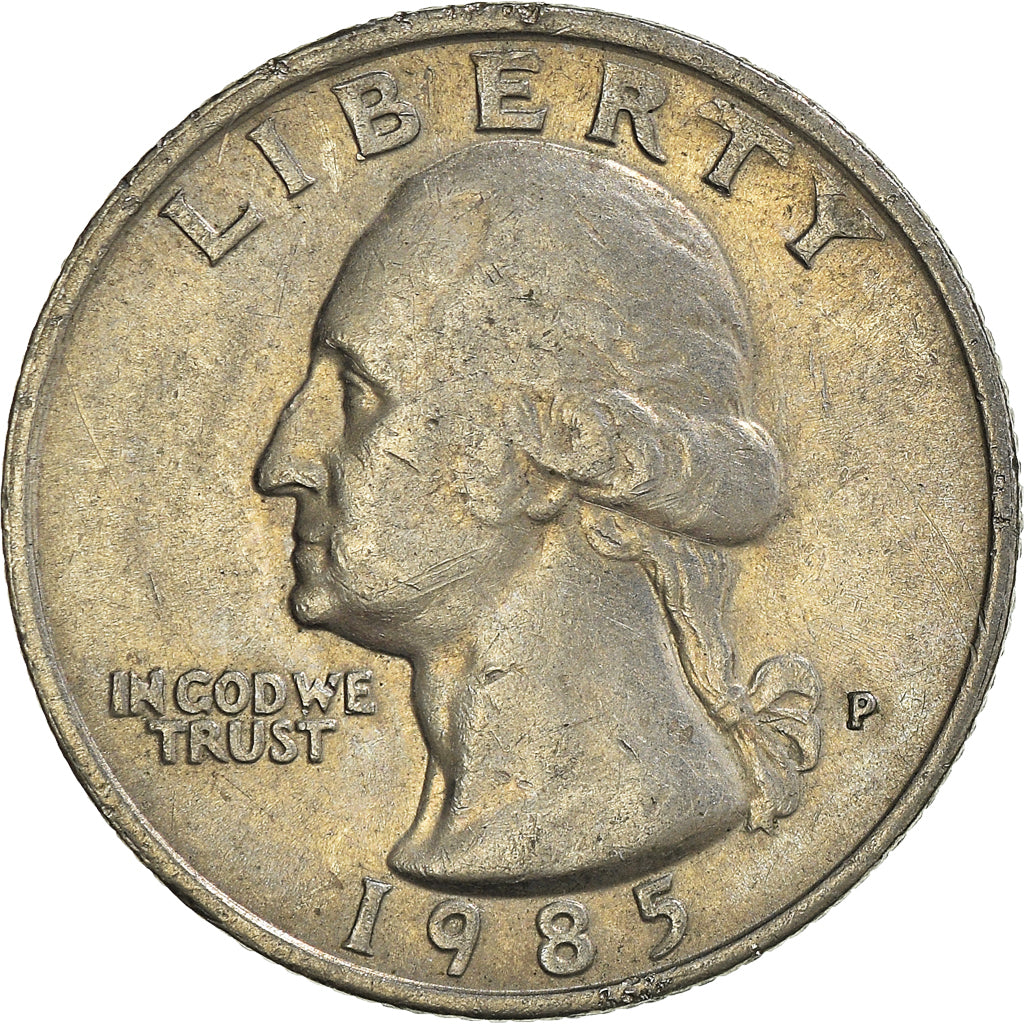 Coin, United States, Quarter, 1985