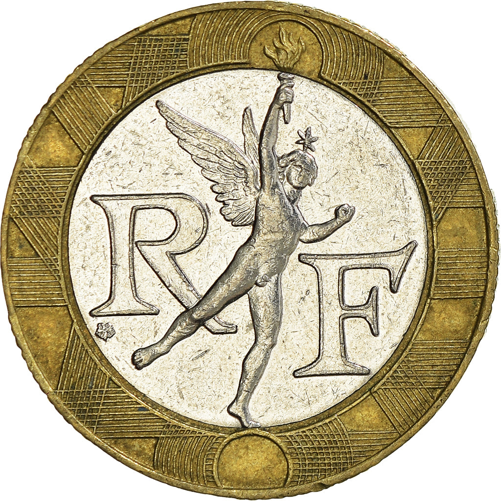 Münze, Frankreich, 10 Francs, 1992