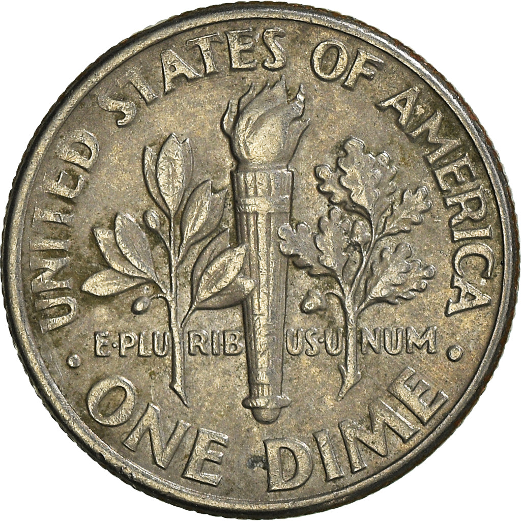 Moneda, Estados Unidos, Dime, 1989