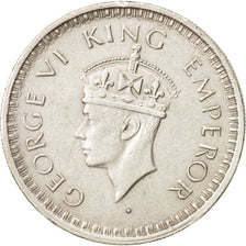 INDIA-BRITISH, George VI, 1/2 Rupee, 1943 L, AU(50-53), Silver, KM:552