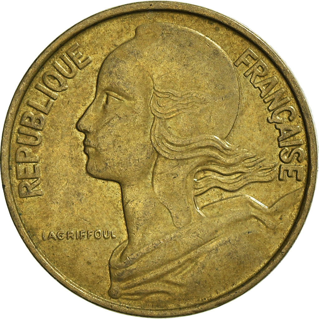 Coin, France, 10 Centimes, 1967