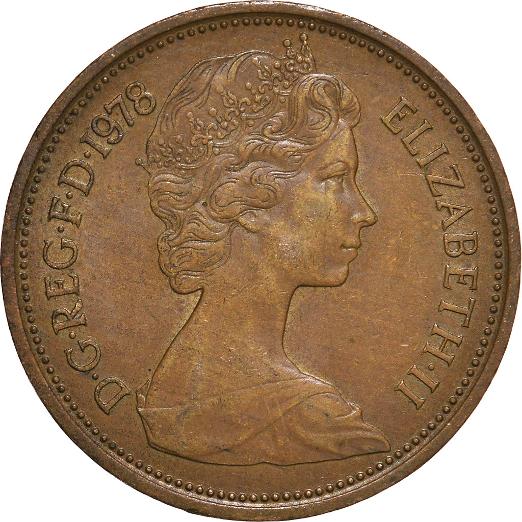 Moneta, Wielka Brytania, 2 New Pence, 1978