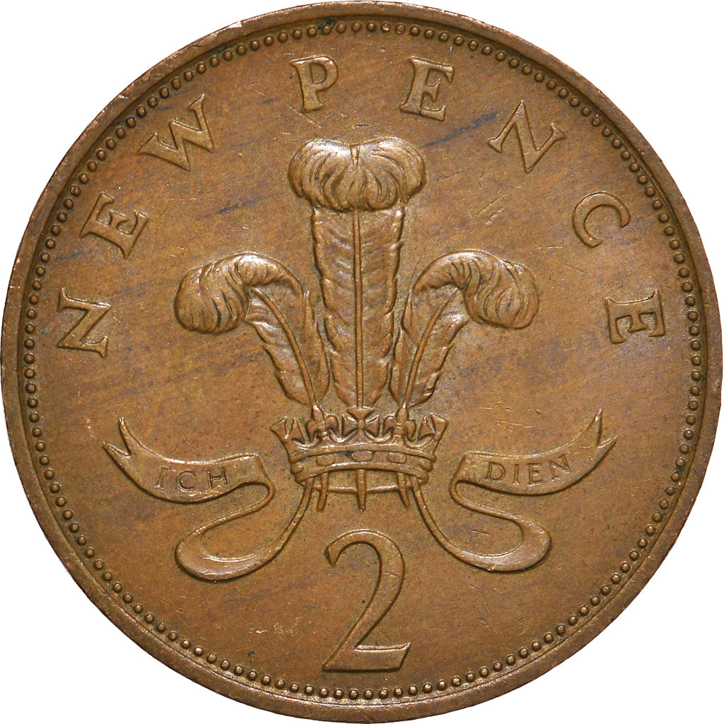 Moneta, Wielka Brytania, 2 New Pence, 1978