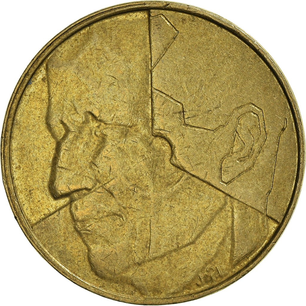 Münze, Belgien, 5 Francs, 5 Frank, 1986