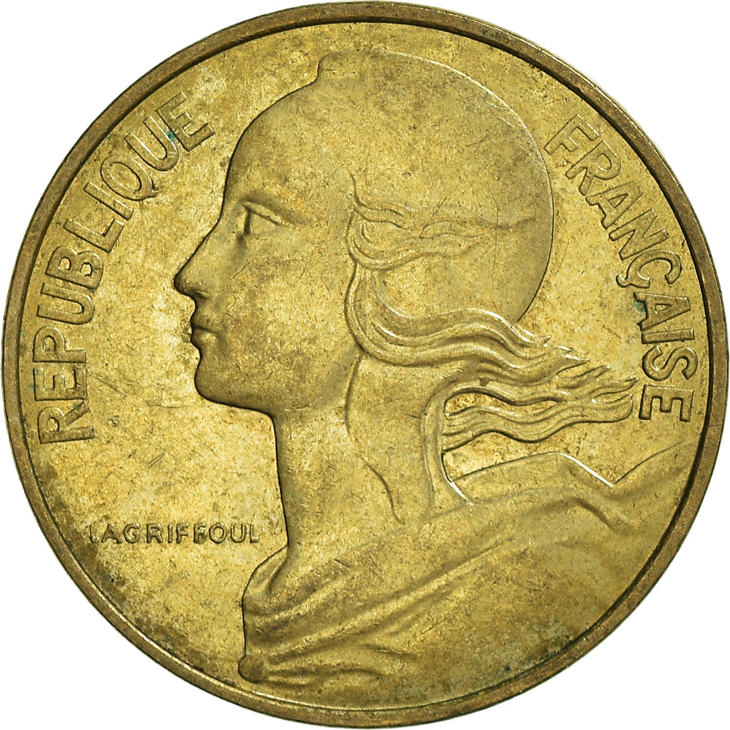 Moneta, Francia, 10 Centimes, 1981