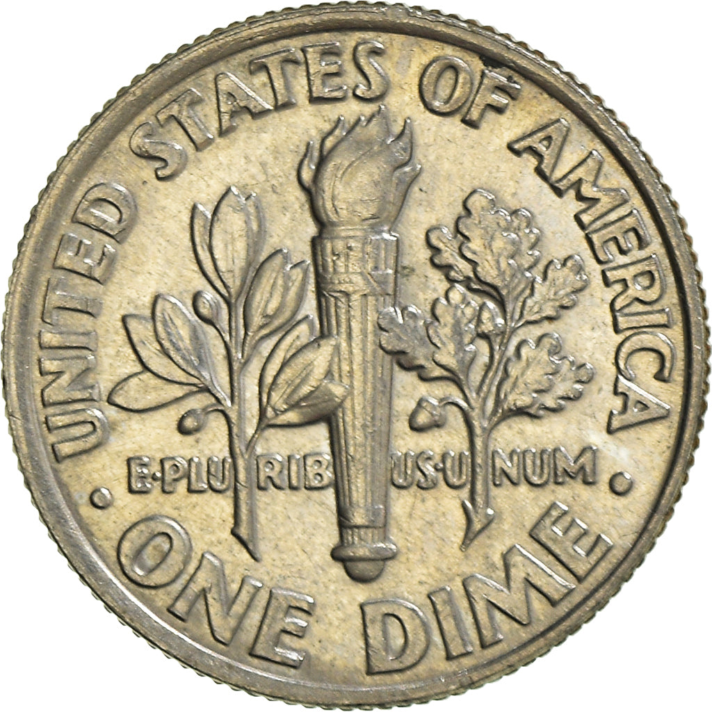 Moneda, Estados Unidos, Dime, 1996
