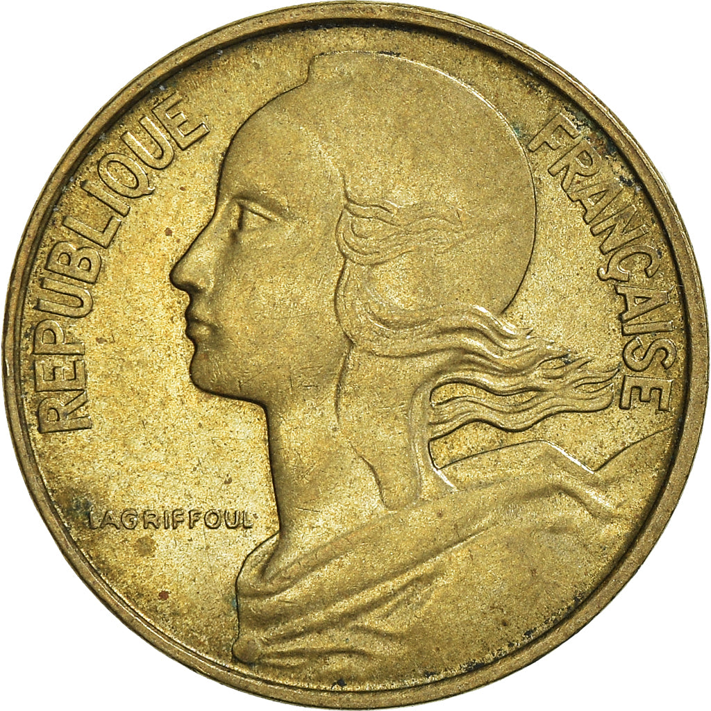 Moneta, Francia, 10 Centimes, 1969