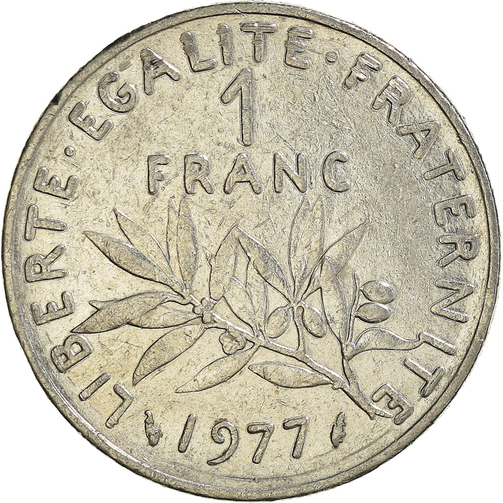 Moeda, França, Franc, 1977