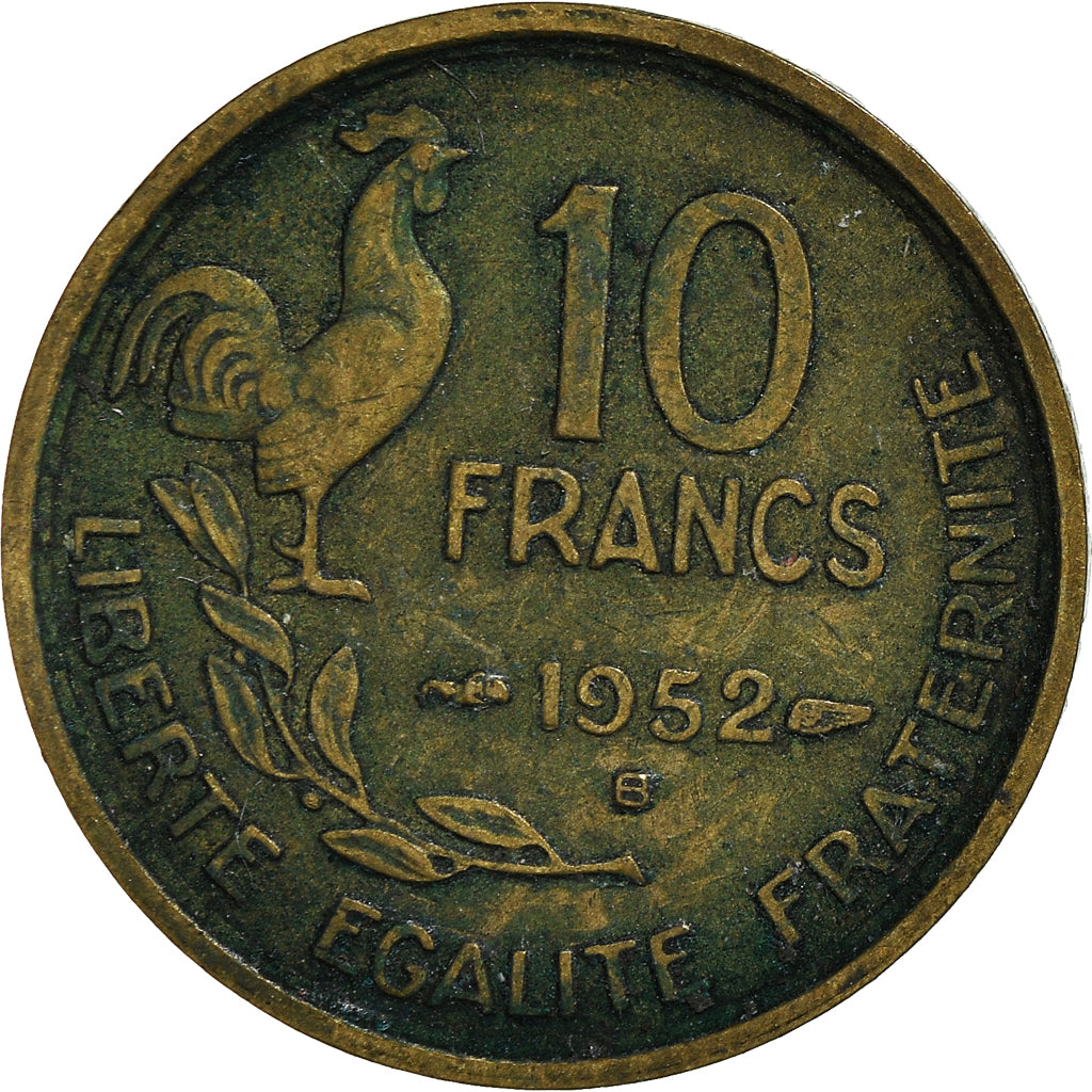Coin, France, 10 Francs, 1952