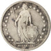 Switzerland, Franc, 1875, VF(30-35), Silver, KM:24