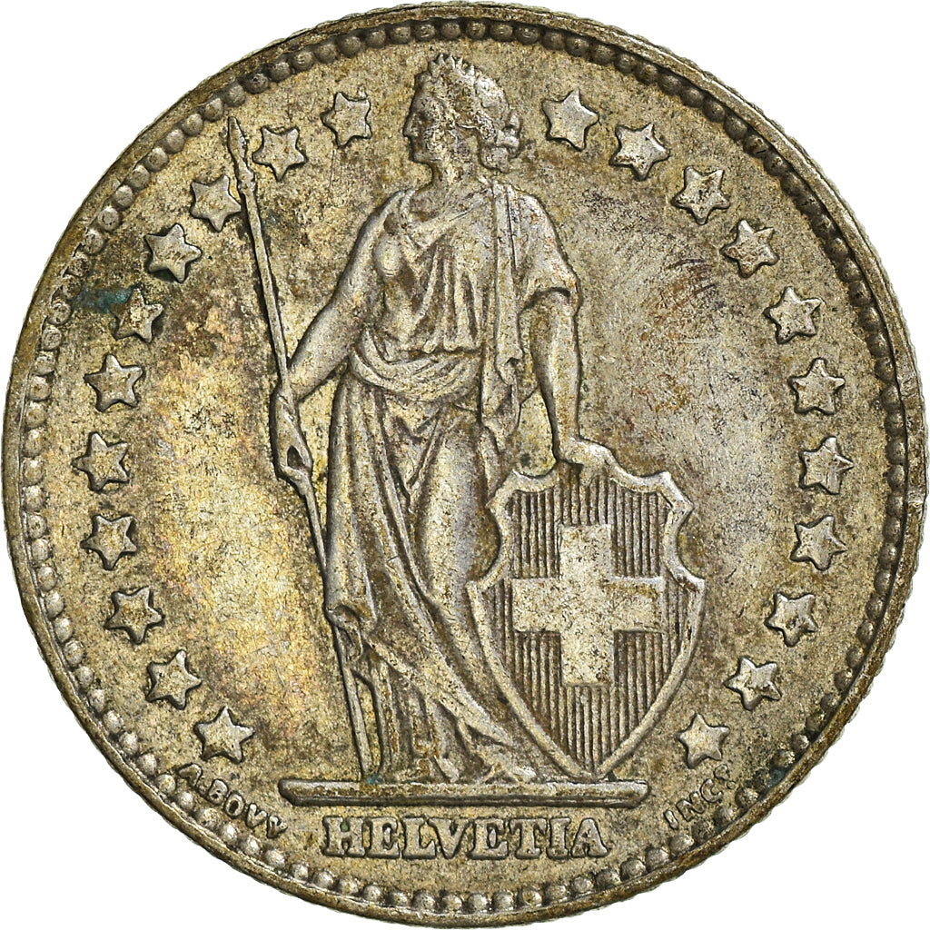 Moneda, Suiza, Franc, 1961