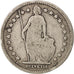 Switzerland, Franc, 1876, Bern, F(12-15), Silver, KM:24