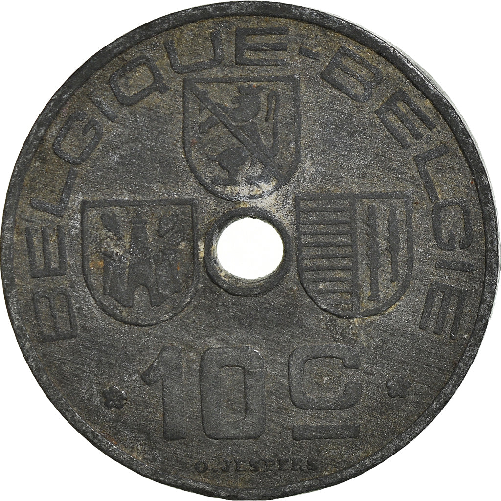 Münze, Belgien, 10 Centimes, 1941