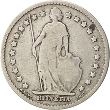 Switzerland, Franc, 1877, Bern, F(12-15), Silver, KM:24
