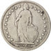 Switzerland, Franc, 1877, Bern, F(12-15), Silver, KM:24