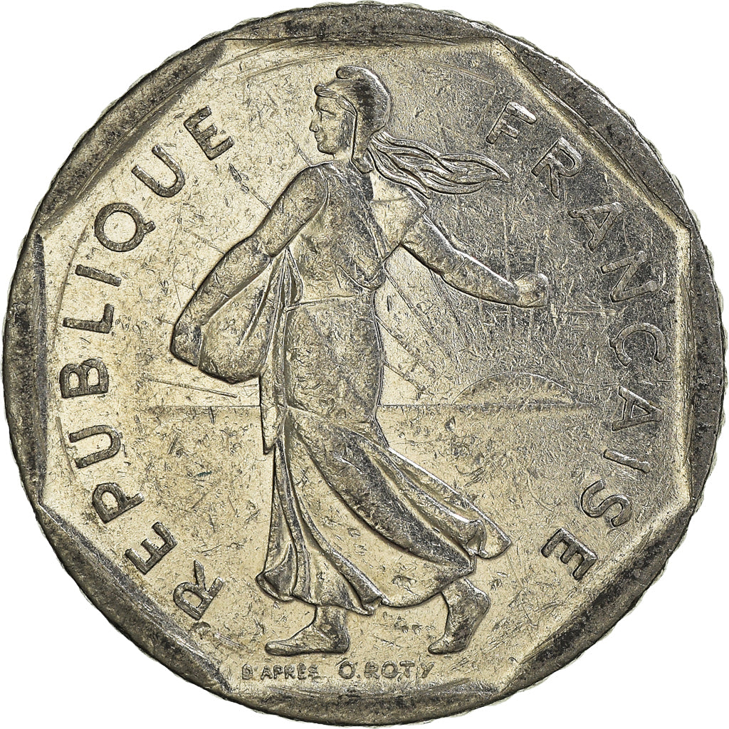 Moneta, Francia, 2 Francs, 1981