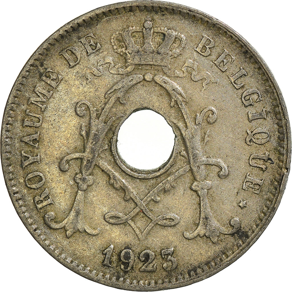 Moeda, Bélgica, 10 Centimes, 1923