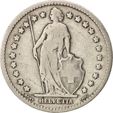 Switzerland, Franc, 1880, Bern, VF(20-25), Silver, KM:24