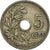 Munten, België, 5 Centimes, 1910