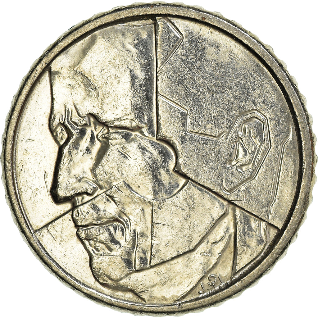 Münze, Belgien, 50 Francs, 50 Frank, 1987