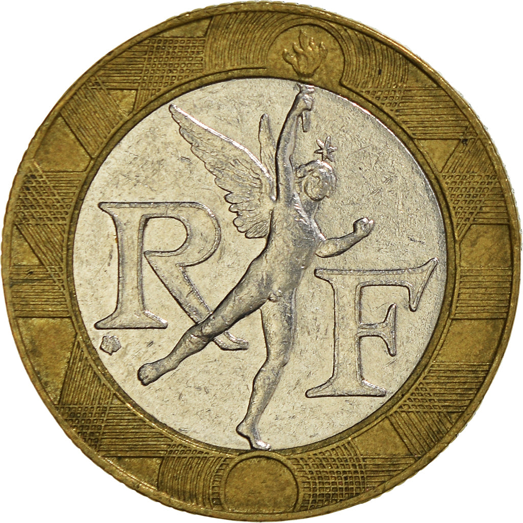 Coin, France, 10 Francs, 1991