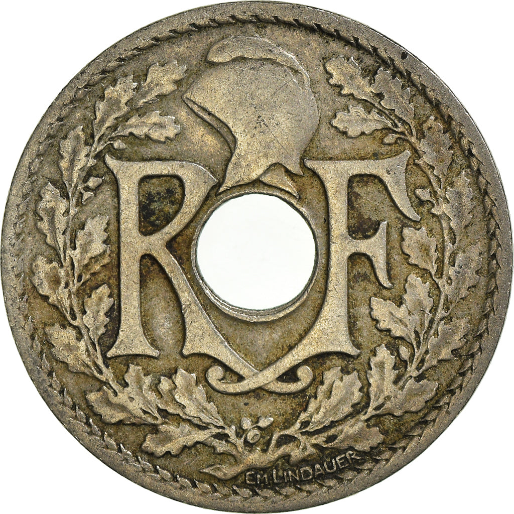 Moeda, França, 25 Centimes, 1923