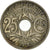 Munten, Frankrijk, 25 Centimes, 1923