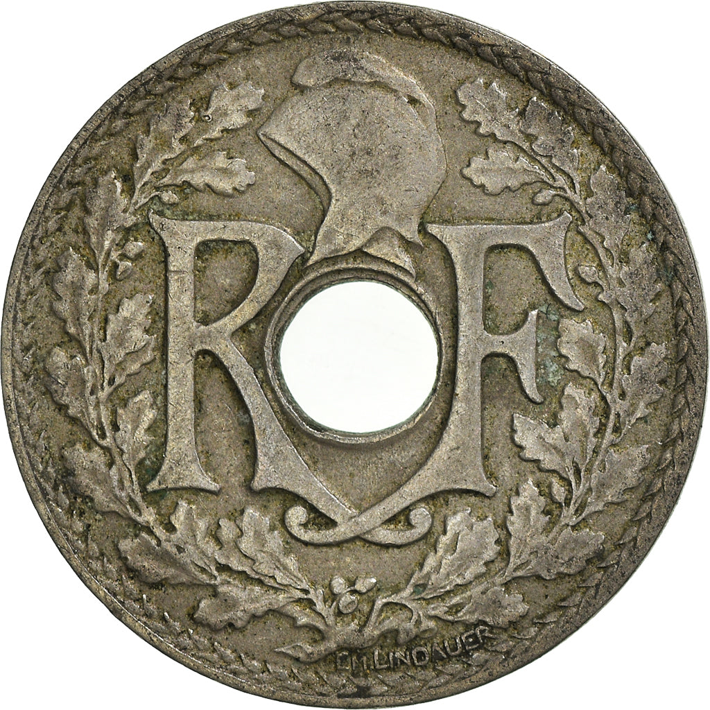 Munten, Frankrijk, 25 Centimes, 1924