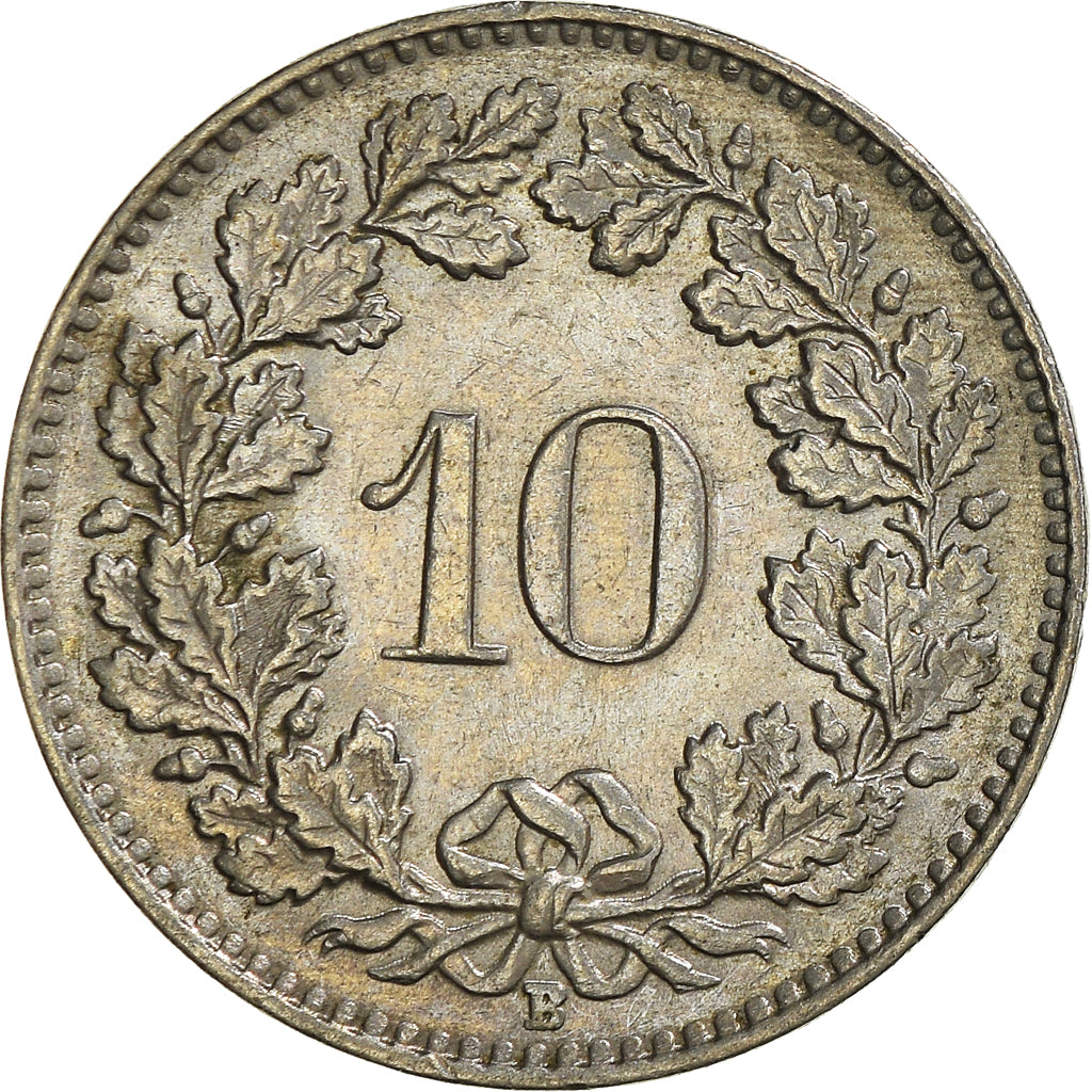 Coin, Switzerland, 10 Rappen, 1962