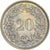 Monnaie, Suisse, 20 Rappen, 1964