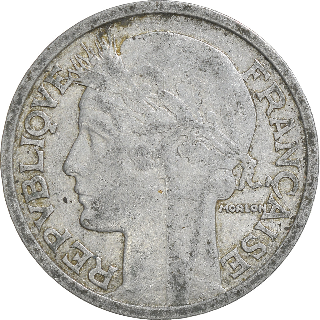 Moeda, França, 2 Francs, 1949