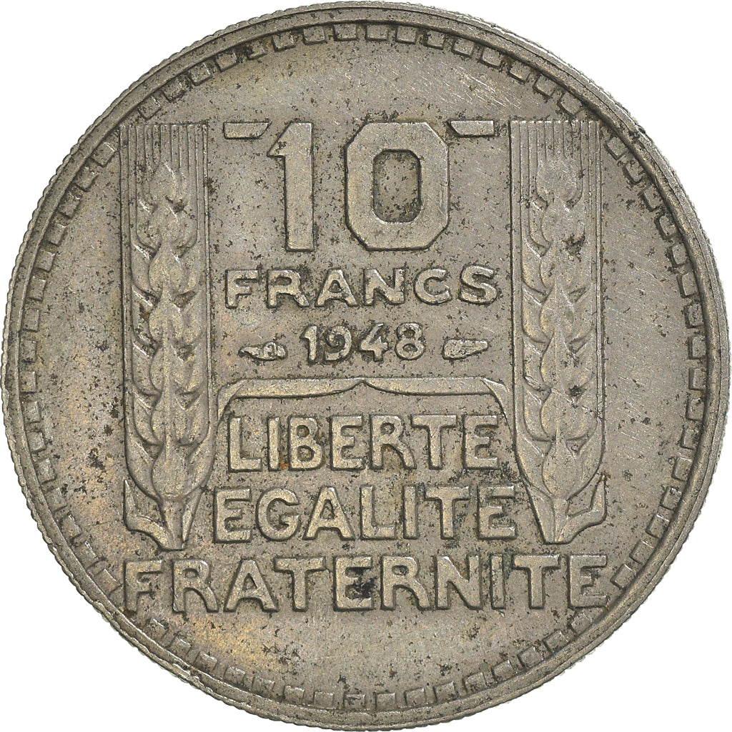 Coin, France, 10 Francs, 1948