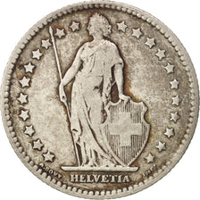 Svizzera, Franc, 1904, Bern, MB+, Argento, KM:24