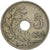 Coin, Belgium, 5 Centimes, 1925