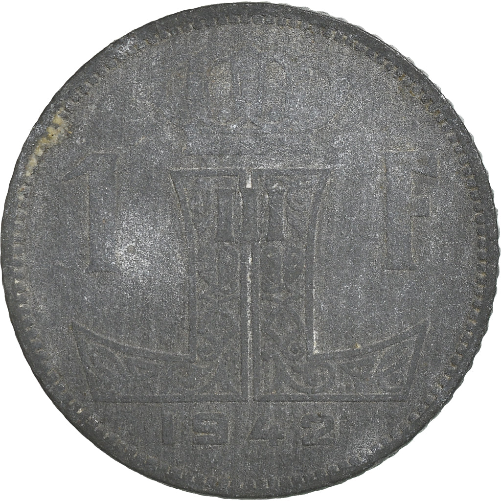 Moneda, Bélgica, Franc, 1942