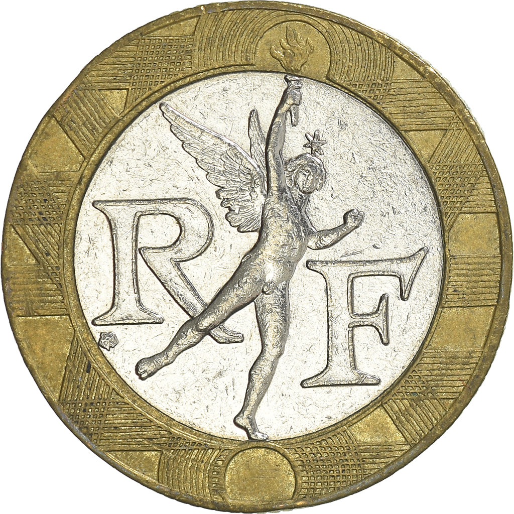 Coin, France, 10 Francs, 1991