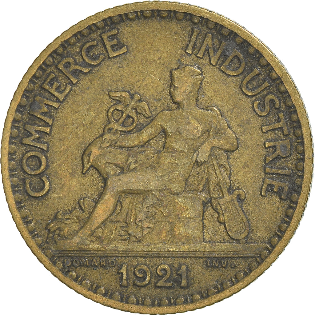 Munten, Frankrijk, Franc, 1921