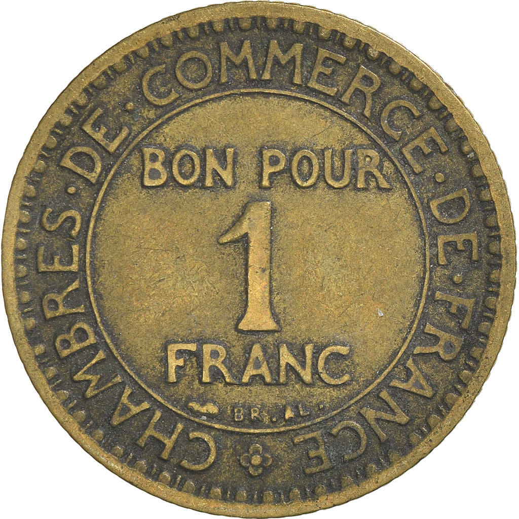 Munten, Frankrijk, Franc, 1921
