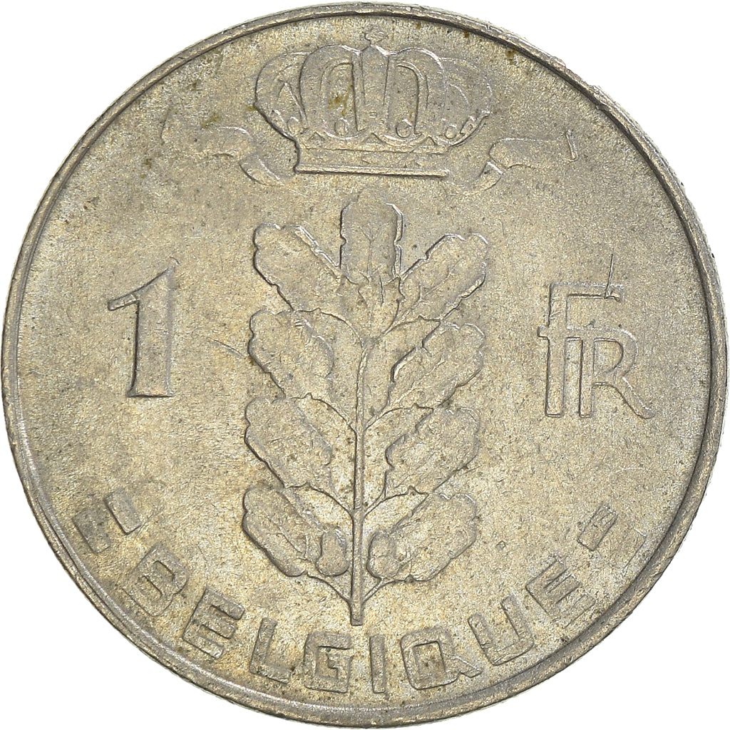 Münze, Belgien, Franc, 1975