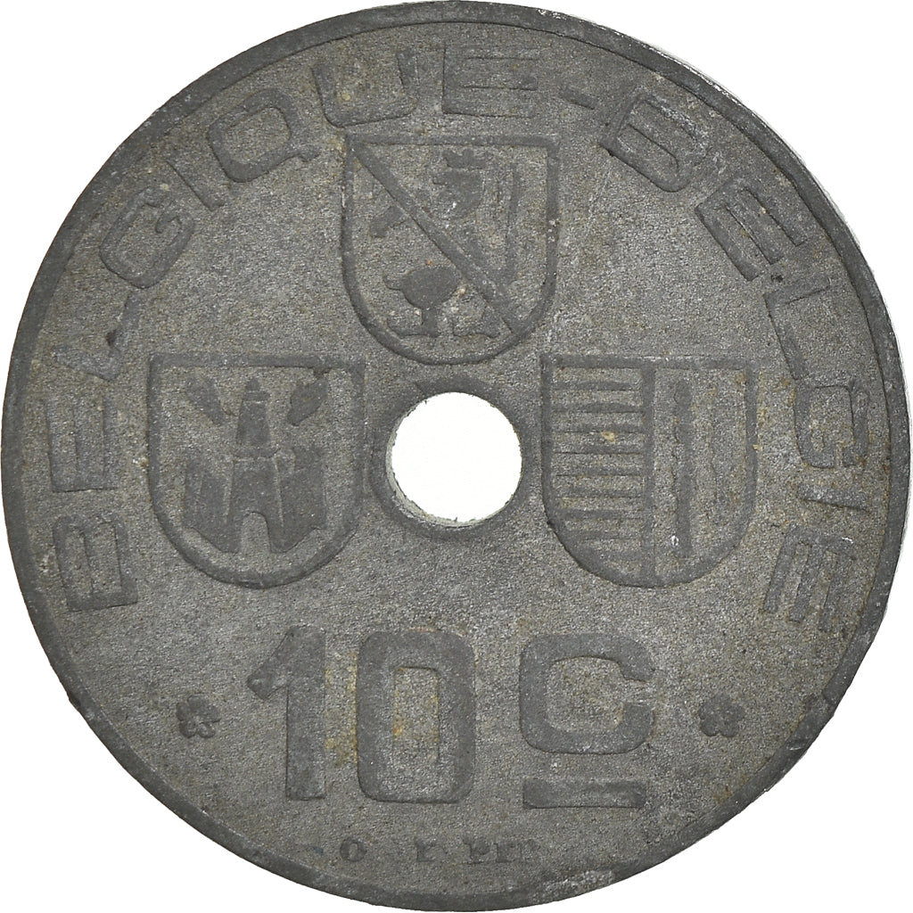 Coin, Belgium, 10 Centimes, 1943