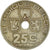Moneda, Bélgica, 25 Centimes, 1938