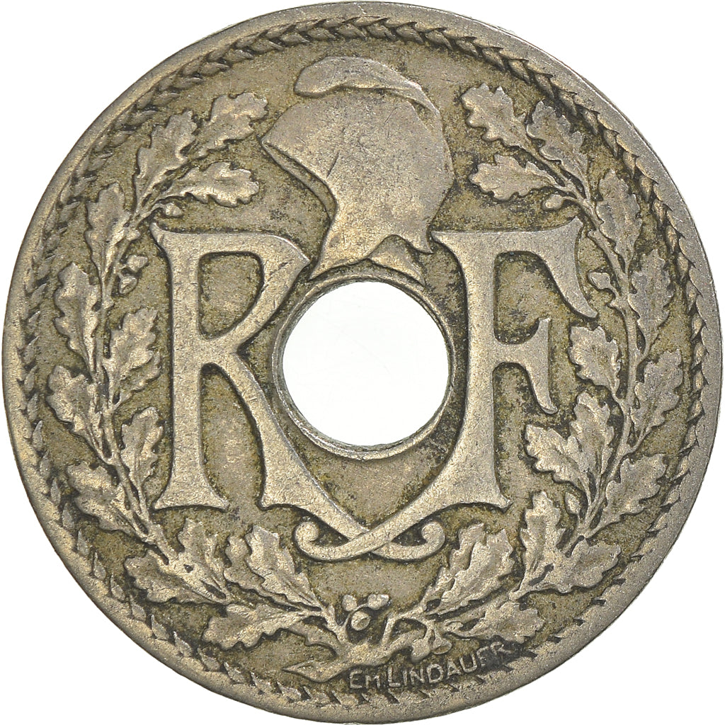 Moeda, França, 25 Centimes, 1920