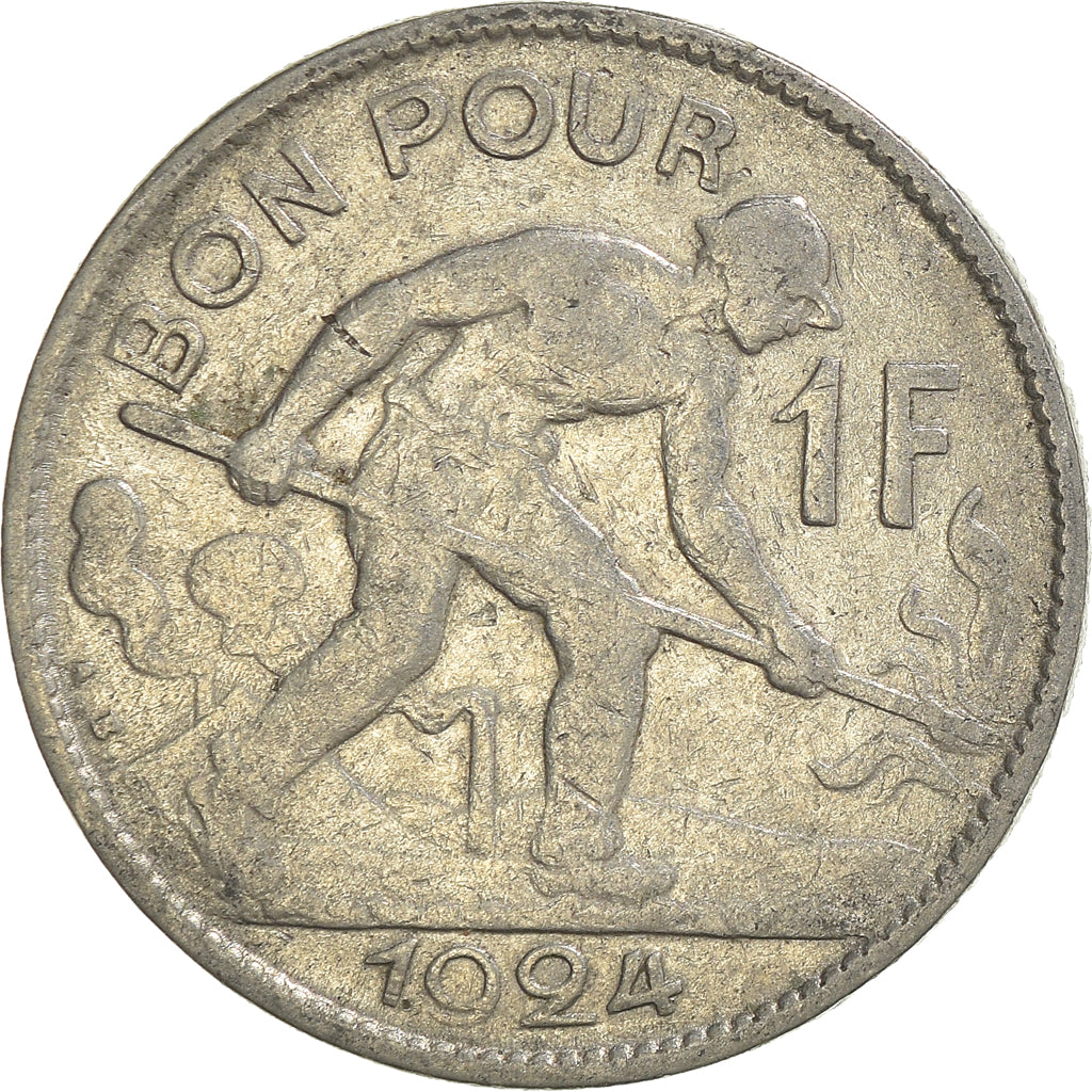 Moneda, Luxemburgo, Franc, 1924