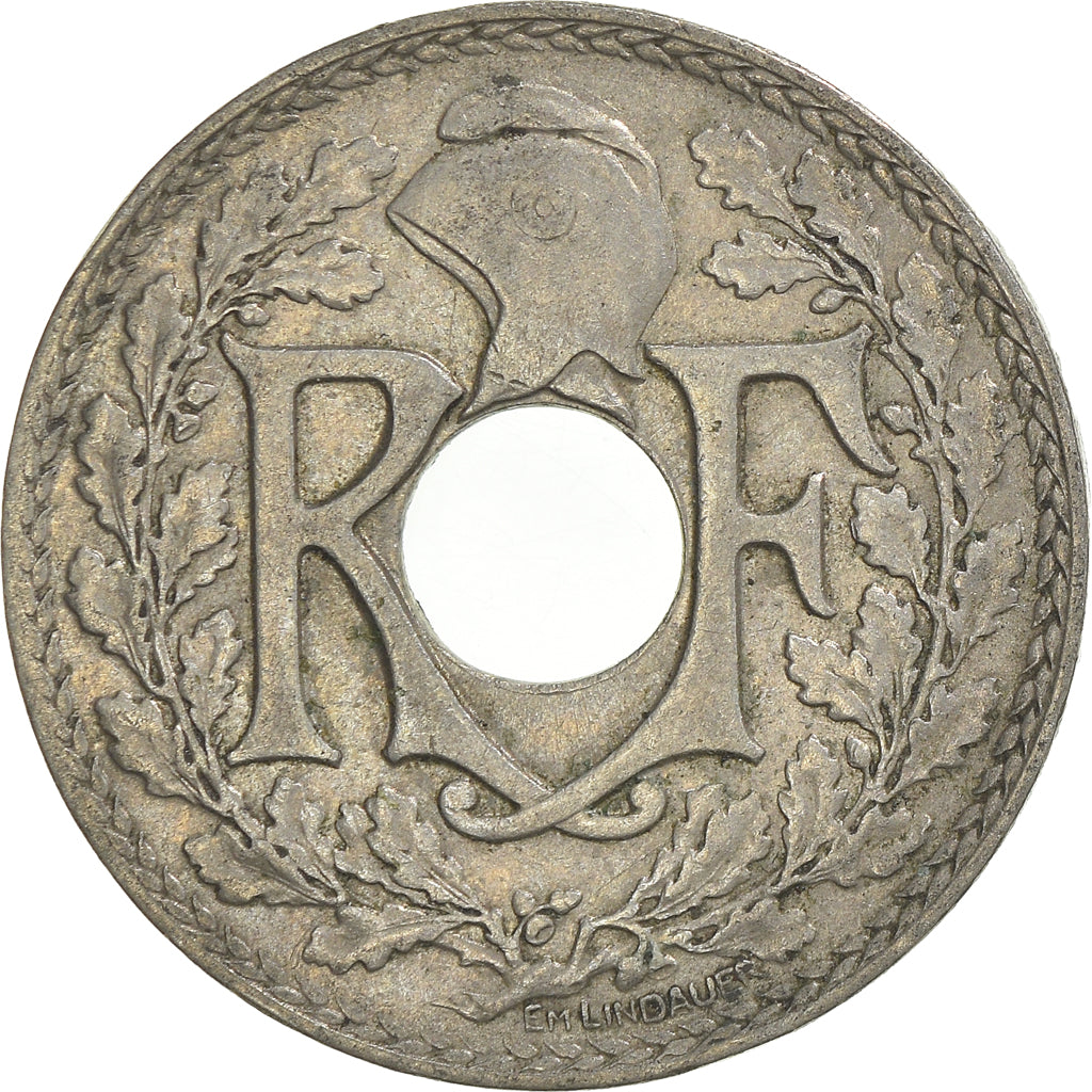 Munten, Frankrijk, 25 Centimes, 1933