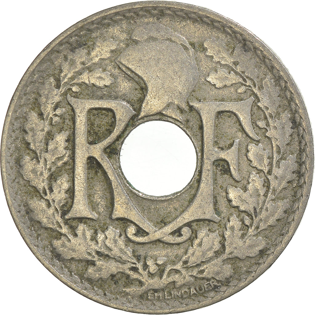 Moeda, França, 25 Centimes, 1921