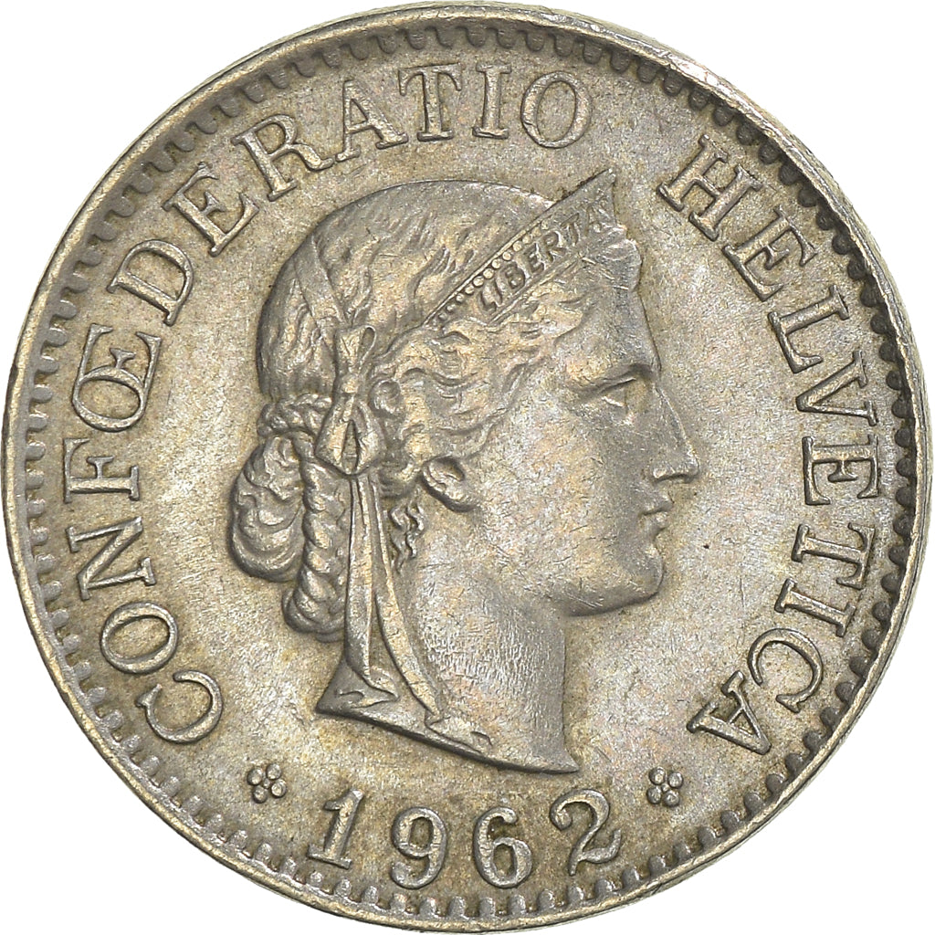 Moneta, Svizzera, 10 Rappen, 1962