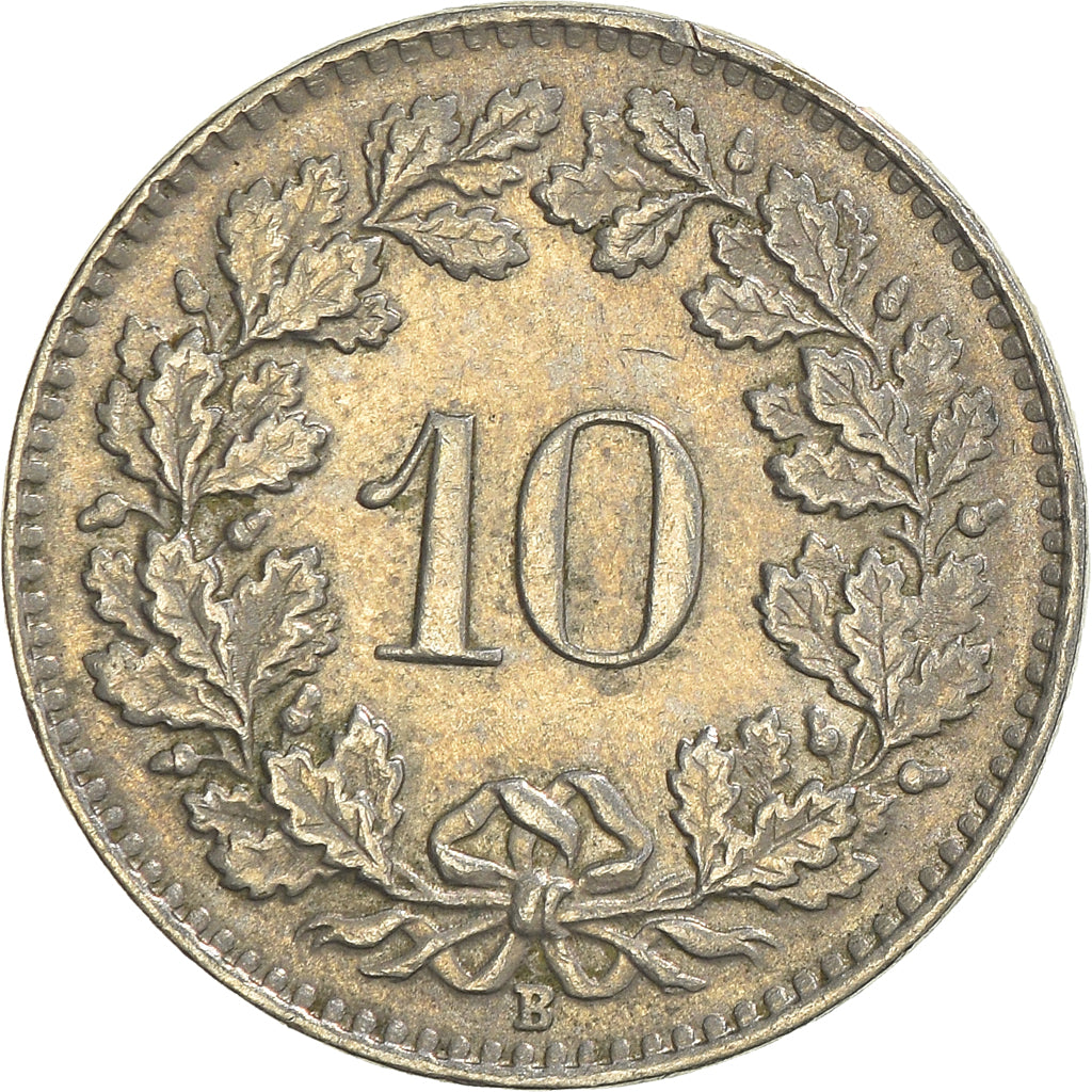 Moneta, Svizzera, 10 Rappen, 1962