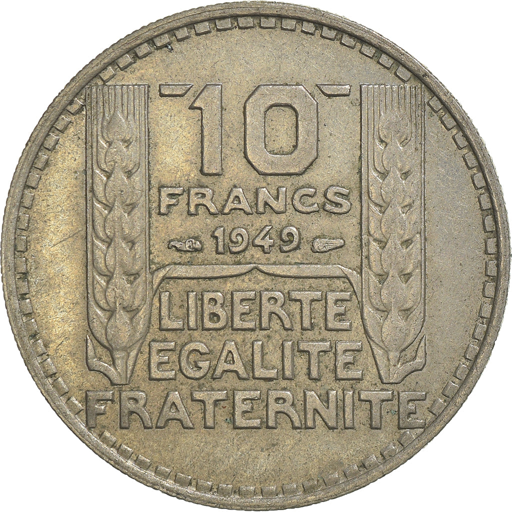 Coin, France, 10 Francs, 1949
