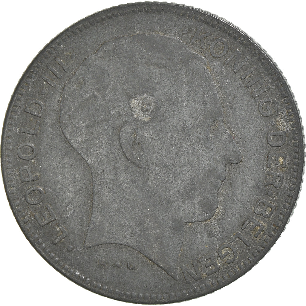 Moneta, Belgio, 5 Francs, 1941