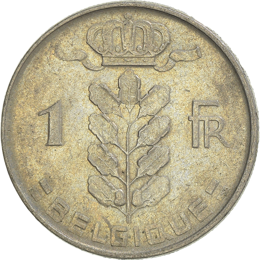 Moneda, Bélgica, Franc, 1958